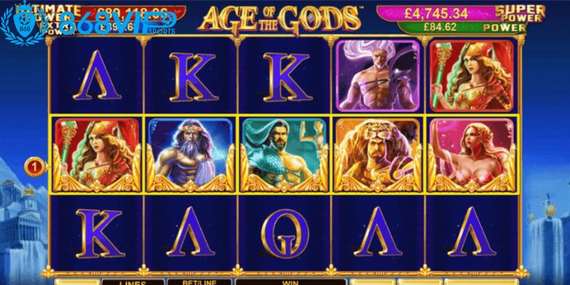 Nổ Hũ Age Of The Gods 868vip - Siêu Phẩm Đáng Thử Nhất 2025